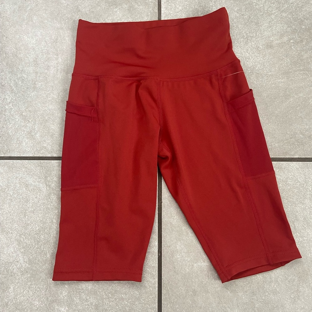 Blood Orange Thigh High Leggings